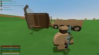 Unturned Bug / cut the man inside the house