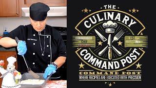 Announcement for The Command Post Culinary cooking with Tricia Bear