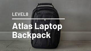 Level8 Atlas Laptop Backpack Review - Great Carry On Companion!