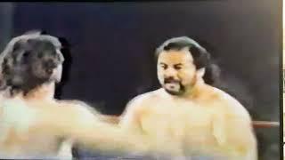 Portland Wrestling April 1988 Koko Samoa & Al Madril vs. C.W. Bergstom & Ed Moondog Moretti