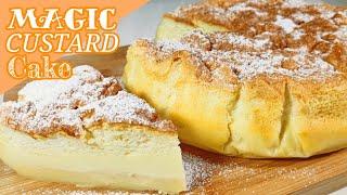 Magic Custard Cake | 魔法蛋糕 | Kek Kastard Magic | Cooking with Sheryl