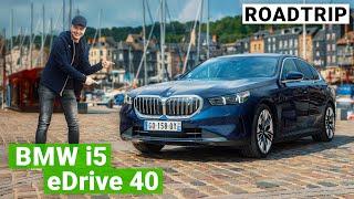 Essai Longue Distance BMW i5 eDrive 40 : 1000 km en Normandie !