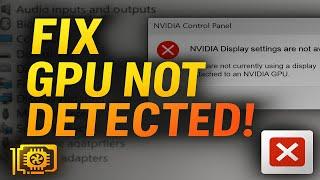 Fix Nvidia Graphics Card Not Detected in Windows 11/10 | ASUS Laptop Solutions