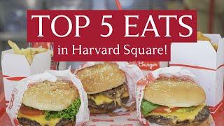 Harvard Student Ranks Top 5 Eats Near Campus 