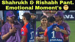 Shahrukh & Rishabh Pant.Emotional Moment's  #shahrukh #rishabhpant #ipl2024