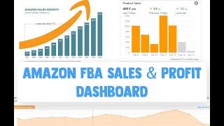 NEW Amazon FBA 2020 Dashboard for Tracking Sales & Profits in Google Sheets and Data Studio Report