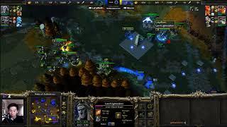 LabyRinth (UD) vs Moon (NE) - Highly Recommended - WarCraft 3 - Straight up Fire   - WC3879
