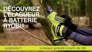 Découvrez l'élagueur Ryobi avec batterie