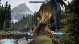 Sorceress Tower - Skyrim Special Edition House Mod