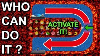 Who Can Activate The Switch And Pass The Lava U-Turn ? - Super Smash Bros. Ultimate