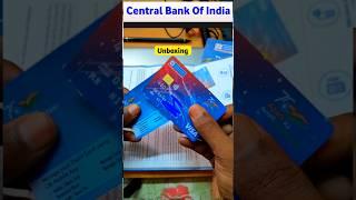 Central Bank Of India ATM card unboxing | Central Bank Debit Card Unboxing