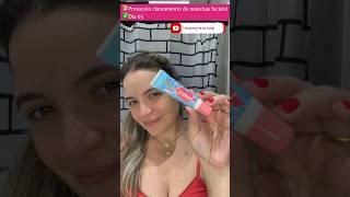 Rotina noturna de cuidados faciais, clareamento facial!! Minha pele está…