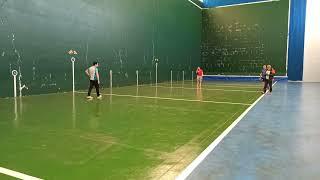 FRONTENIS SPRING HUESCA  2022 CUARTO JULIA ANDREU VS BURNO JAVI