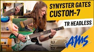 Schecter Synyster Gates Custom-7 Headless Guitar | Being Synyster Never Sounded So Good