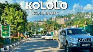 Inside Kampala's Richest Neighbourhood, KOLOLO | Drive Tour in 4K