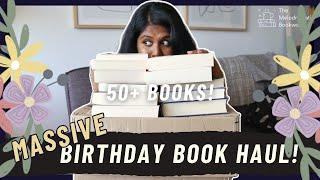 Massive Birthday Book Haul 2024!! 50+ Books | All the 50 Books I Got Recently!