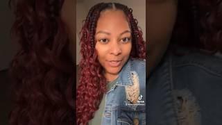 Boho Knotless Braids Touch Up