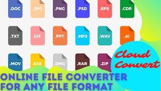 Online File Converter  for free in 2024 .