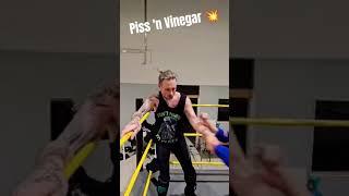 It's a slobberknocking helluva time at SLAM! #prowrestling #bootcamp  #shortsvideo #striking