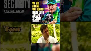 Mickey Arthur  Security Issue  #worldcup #cricket #india #viratkholi #indvspak #dhoni #viral