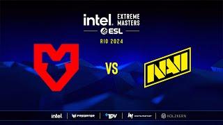 MOUZ vs NAVI - Mirage (MAP3) - Finale IEM RIO 2024