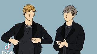 Haikyuu Miya twins animation dance