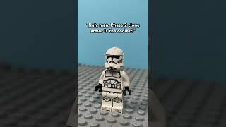 The coolest clone armor #clonetroopers #clonewars #lego #stopmotion #starwars