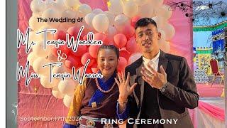 RING CEREMONY|GROOM DANCE PERFORMANCE|WOEDEN WEDS WOESER|SONAMLING HALL|TIBETAN WEDDING IN LADAKH