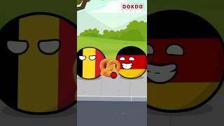 Relationship Belgium vs Germany | Countryballs