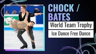 CHOCK / BATES (USA) | Ice Dance Free Dance | ISU World Team Trophy | Tokyo 2025 | #WTTFigure