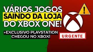 VÁRIOS JOGOS Saindo da Loja do XBOX e Exclusivo do PLAYSTATION Chegando ao XBOX SERIES X|S!