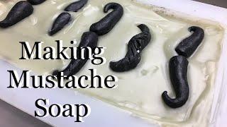 Making Mustache Soap