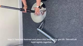 How To Assemble Your Gas Lift Bar Stool