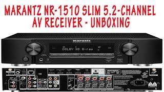Marantz NR-1510 Slim 5.2-Channel - 4K Ultra HD AV Receiver | Unboxing | Available in Best Price 2022