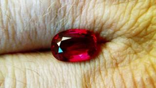 Natural Unheated Mozambique Ruby 2.51 carats with GRS Report