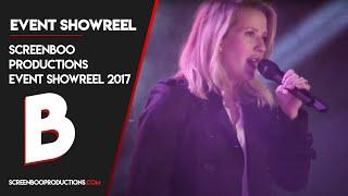 SCREENBOO PRODUCTIONS EVENTS SHOWREEL 2017