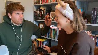 ASMR (ish) boyfriend does my makeup 