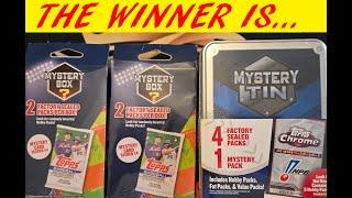 DID I JUST PULL A '61 MANTLE!?! THE MYSTERY BOX OR THE MYSTERY TIN WHICH WILL HAVE THE BETTER VALUE?