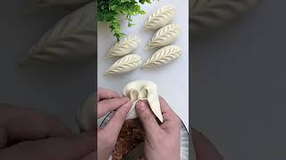 Easy way to make dumplings  #shorts