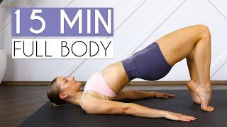 15 MIN FULL BODY - Slow & On The Floor (Low Impact)