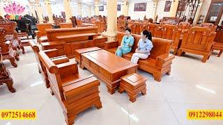 Đồ Gỗ Đồng Kỵ: Bộ Bàn Ghế Thượng Hải Trơn Đơn Giản Tuyệt Đẹp Cho Căn Hộ | Gỗ Hương | Đồ Gỗ Hướng Mai