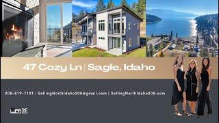 LUXURY Lakeside Living- North Idaho New Listing! 47 Cozy Ln, Sagle