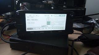 Icom ID-5100A D-Star Demonstration Review Dual Band