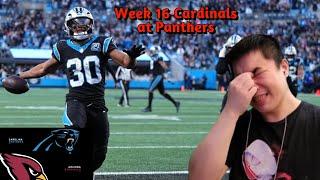 Aaaand Eliminated. Cardinals Fan Reacts to Cardinals at Panthers Week 16 2024!