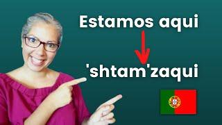 Simple Sentences and Disappearing Vowels - European Portuguese Pronunciation