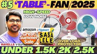 SALEBest Table Fan Under 2000Best Table Fan In India 2025Best High Speed Table Fan 2025