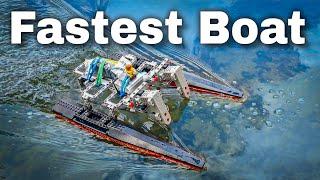 World's fastest LEGO Boat!