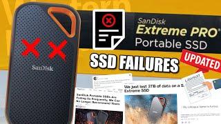 Sandisk Extreme SSD Failures UPDATED - Lawsuits, More Data Loss, Firmware Issues and Recovery?