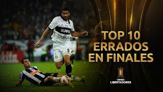 Los 10 GOLES ERRADOS MÁS INCREÍBLES de las ÚLTIMAS FINALES | CONMEBOL Libertadores