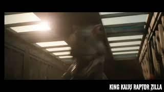 Jurassic park/world saga tribute,collab whit king kaiju raptor zilla